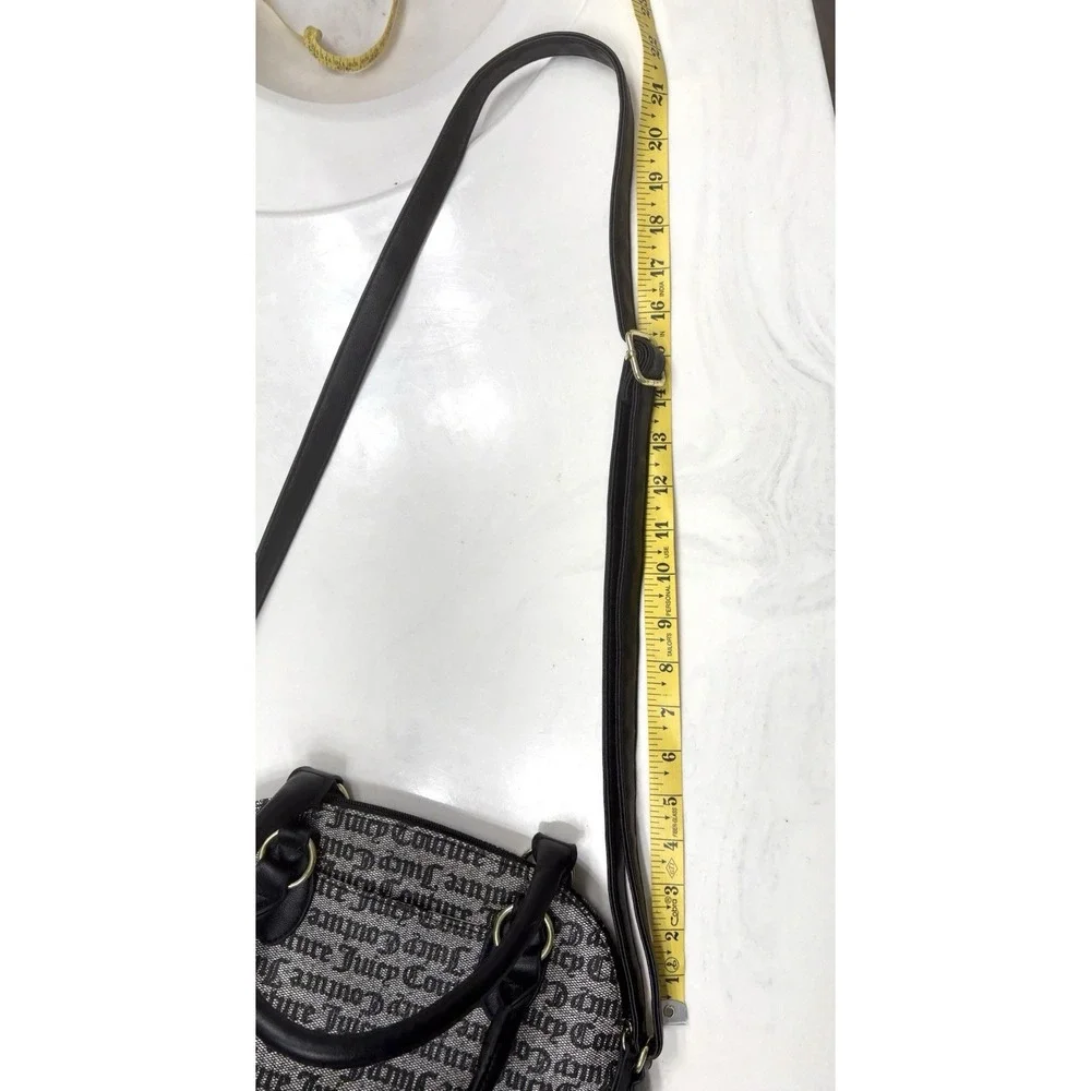 Juicy Couture Satchel‎ XBDY GOTHIC STATUS BLACK CRAZY FOR YOUR DOME